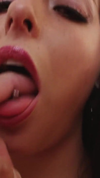 Sub slut Nikki gets a mouth full of cum