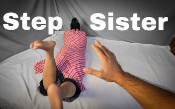 Stepsister and Me for the First Time Having Sex When We’re Alone at Home