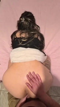 Fucking My Stepmom Doggy-style in Her Bedroom. POV