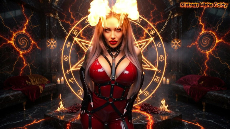 Goddess Misha Goldy: Benvenuti nell'inferno dove non ti fermi mai
