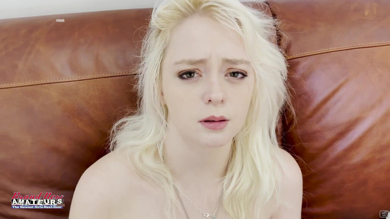 Brand New Amateurs: Petite Blonde Big Tits Annie Archer Dildo BJ Passionate Cum...