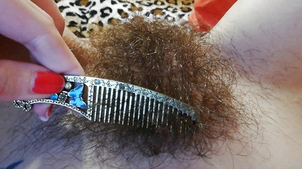 Cuteblonde666: Chlupatá kundička fetiš čištění keře