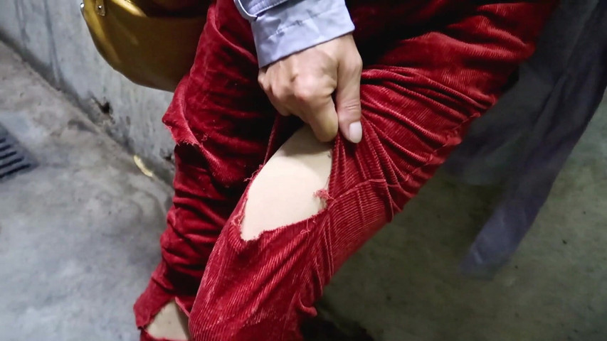 Wish Video Corduroy Pants Ripped, Piss and Cum (Loreley add)