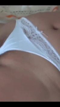 On the Beach I Filmed My Stepmother's Delicious Hairy Pussy and She Happily Showed It off