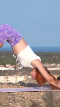 Relaxing Yoga with Abs Stretch and Gymnastic Bridge