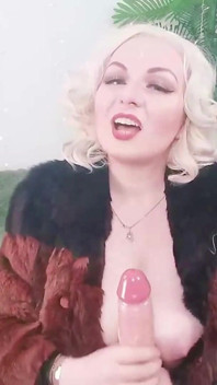 Fétiche de la fourrure, instructions de branlette, vidéo d'Arya Grander - maîtresse coquine, POV, femdom
