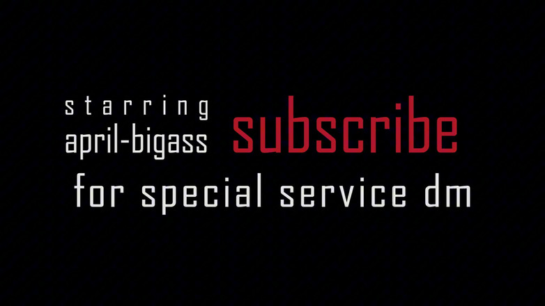 April BigAss: Después de entrenar me da un culo sucio a la...