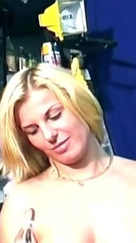Mature Blonde Dildos Throbbing Pussy in Sloppy Solo Session