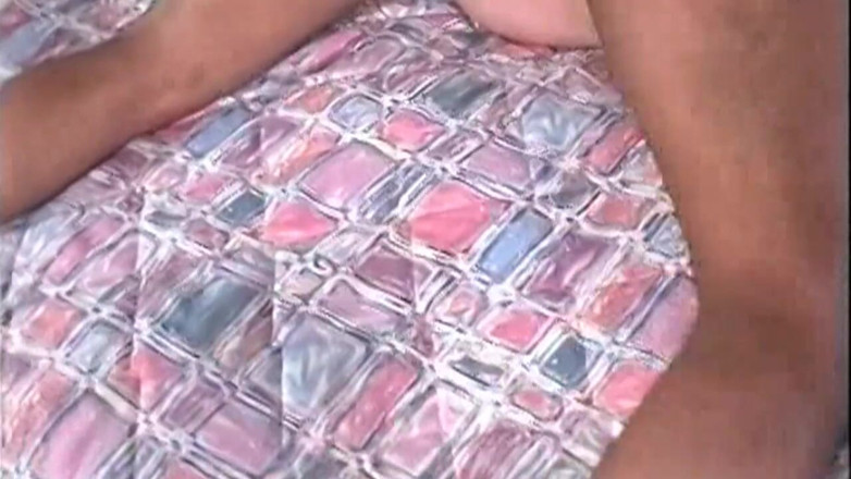RETROXXX: Blond milf bierze BBC głęboko z ociekający creampie