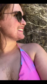 Flashing My Hairy Pits at the Beach