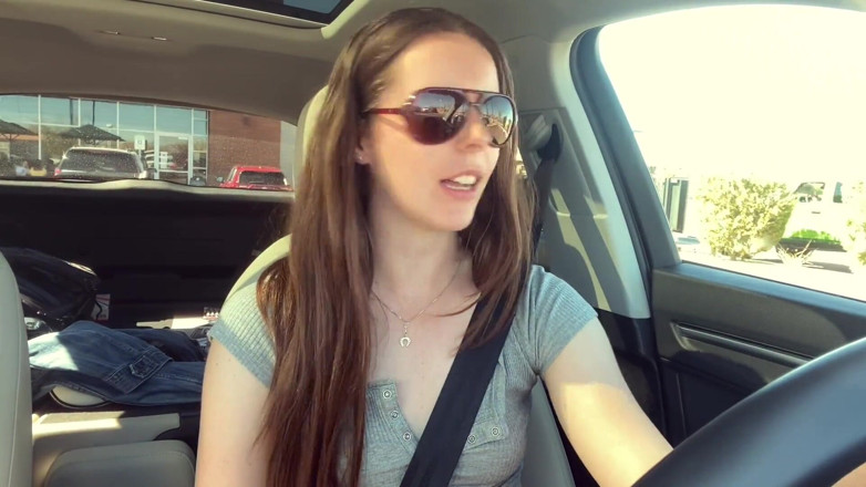 Nadia Foxx: Cumming *embarassingly* Hard in a Starbucks Drive Thru (lush Control Part 2)