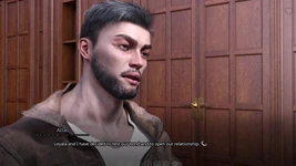 Yedi diyarda 8 - leyala izlerken Başka bir kadınla seks yapmak için Miras'tan istiyor