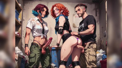 Group Shemale Ass Fuck