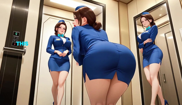 The Last of FAP: Фантазія в ліфті - Схвильований Оператор Ліфта Трахкає З Гостем (Ia Hentai)