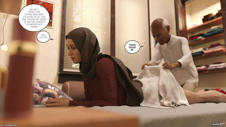 Adultgameplayvideos studio: Tukang pijat - bab 1 - tukang pijat tua memijat ibu rumah tangga...