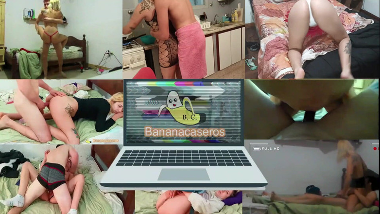 Bananacaseros: Genç Büyük Götlü Latin Ve Bekar Kadın Dayanamıyor Ve Mutfakta...