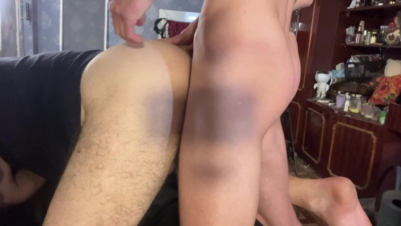 MaxHotty: Stepdaddy Sucks Young Cock Man and Gets Cum on Hole