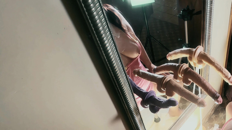 SexyNEBBW: Dildo-bukkake