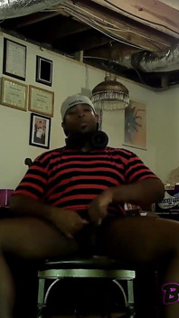 Dreamboy gamer jerks big dick while fingering tight hole