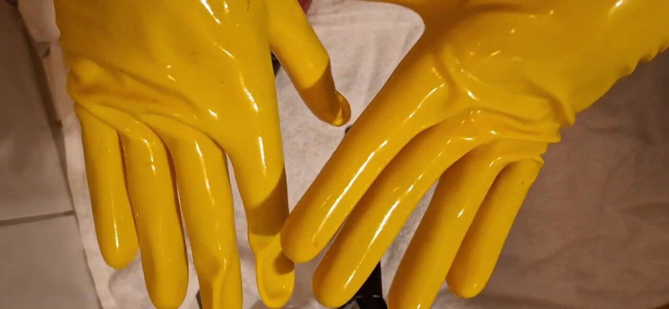 Dreamofevolution: Rękawiczki lateksowe