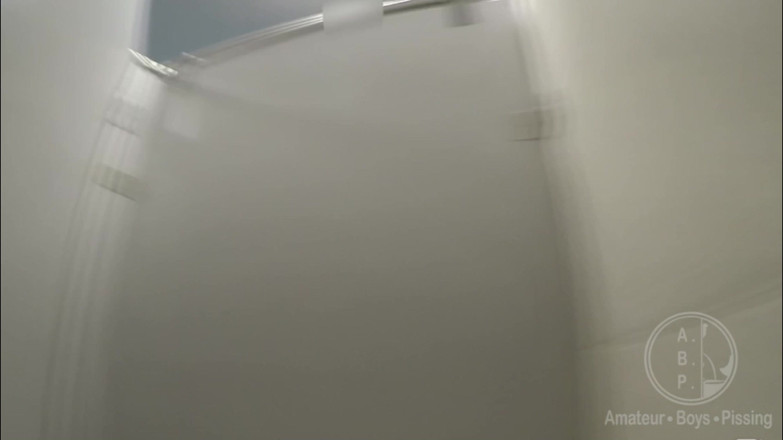 AmateurBoysPissing: Boy Caught Jerking His Uncut Cock in Public Toilets Cubicle