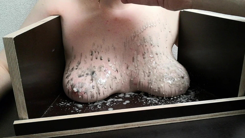 Bouncy Tits Action: The Tit Waxing Machine 1