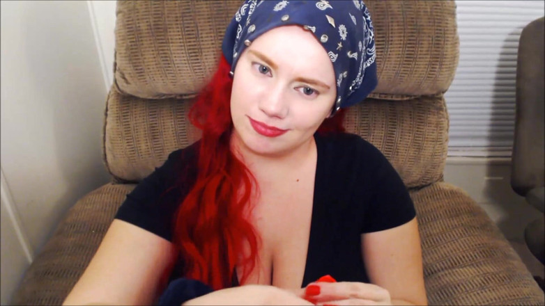 Scarlet Vixen: Ballon Pop и игра с сиськами на воздушном шаре