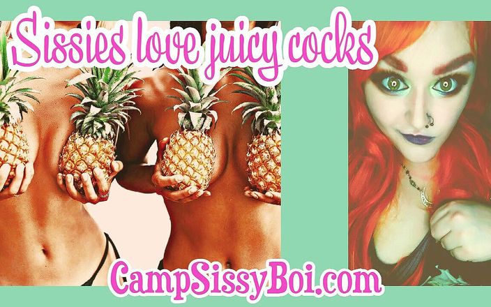 Camp Sissy Boi: 娘娘腔喜欢多汁的鸡巴