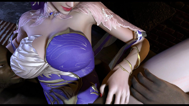 X Hentai: Déesse au paradis : réveil des courbes en 3D - Hentai, animation 3D