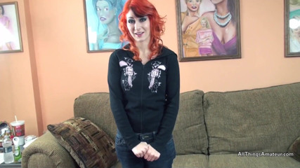 All Things Amateur: Fantastische babe toont haar een geweldig lichaam tijdens de casting