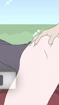 Ender Chan Steve'den aktı! Minecraft hentai çizgi film porno