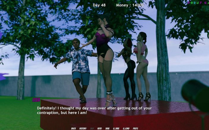 Porny Games: Lisa Total Investigation! by Dragofinder Studio - Group Sex at the...