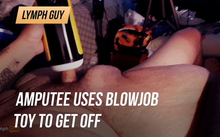 Lymph Guy: Amputee menggunakan mainan sepong untuk turun