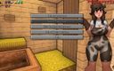 LoveSkySan69: Minecraft Horny Craft - Część 21 - Creeper Horny Cowgirl Babe by Loveskysanhentai