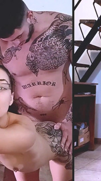 Anal to Sexy Latina While She Is Standing Watch the Gestures She Makes While a Huge Cock Enters Her Ass