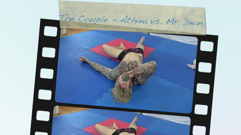European Erotic Mixed Wrestling Club: Athina vs Mr. Dean, la coppia