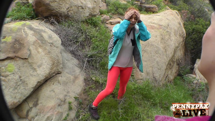 Penny Pax: Alex Legend Finds Penny Pax & Sarah Shevon Hiking and He...