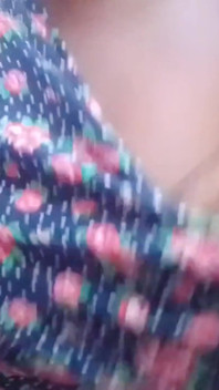 Flashing My Tits Fingering My Hairy Pussy Outdoors