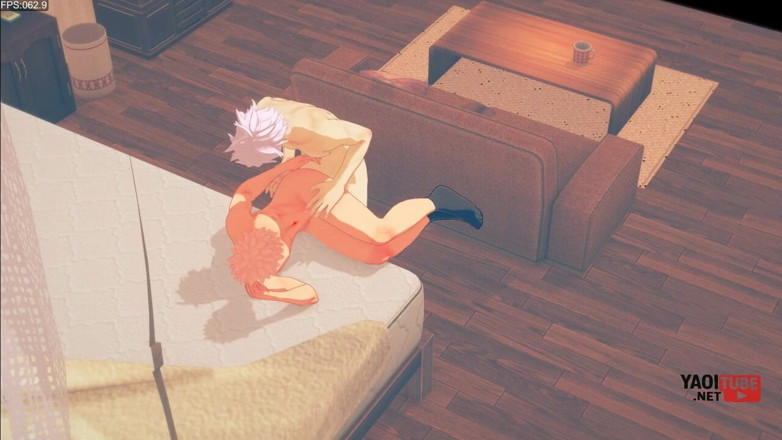 Yaoitube: Jujutsu kaisen yaoi - gojo se folla a Yuuji en su...