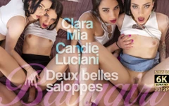 Deux Belles Salopes a skutečný orgasmus