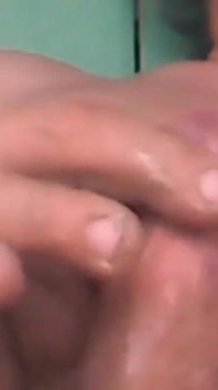 Long Stroking the Cock and Fingering and Ejaculating
