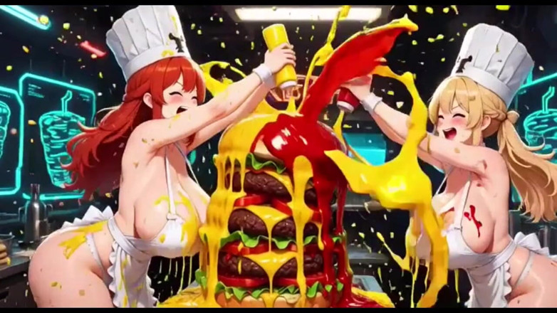 Hot girl dancing: ファニークックビデオ、AIアニメーション