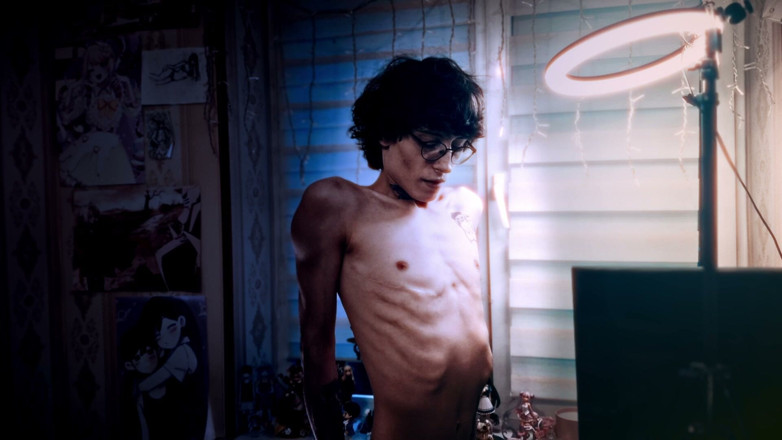 HotDogs studio: Chico Flaco En Una Película Solo Para Mostrar El Cuerpo