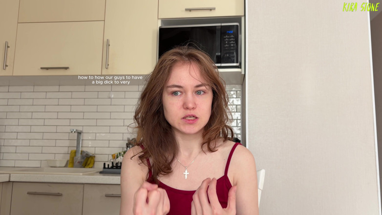 Kira Stone: ¿Te has corrido con un pene? ¿Te has corrido con la...