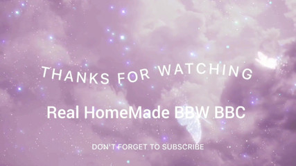 Real homemade BBW BBC porn: BBC bultar min feta rakade fitta