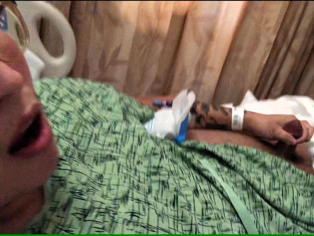 Latino Boy Jerks at Hospital (Lymph Guy)