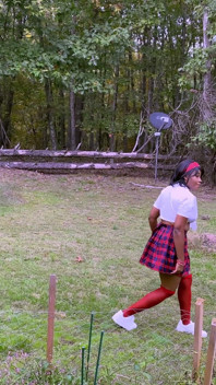 4k- Halloween buitenshuis meisje pijpbeurt en super hete films in het gezicht