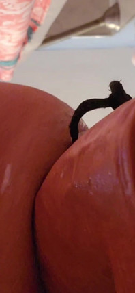 Huge Asspussy Gape with Help From 9.5 in. Circumference King Cock Chubby!