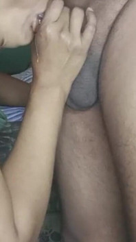 Delicious Big Ass Brunette Cock Blowjob