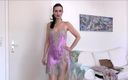 Lady Victoria Valente: Silk Negligee Fashion Show parte 1